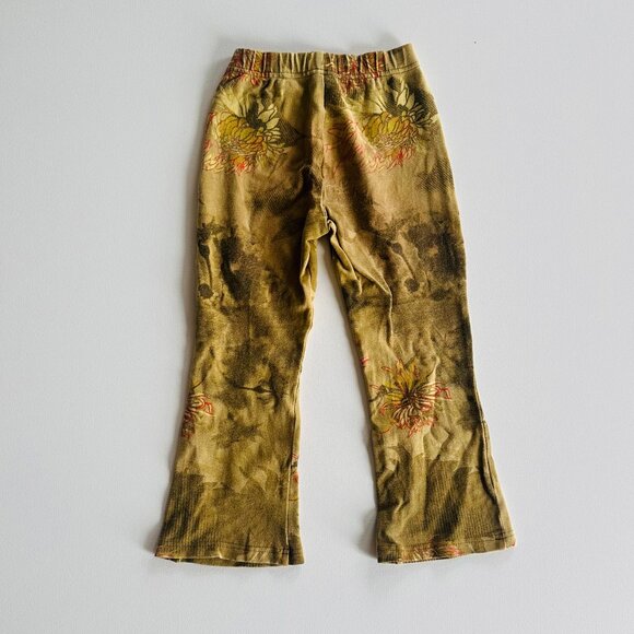 Kenzo Junior Floral Flared Pants — Size 4Y - Picture 4 of 4